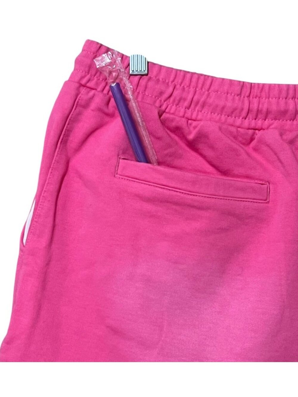 Watson Ultra Sound Records Men L Pink Sweat Shorts NWT Streetwear Hypebeast - Picture 9 of 12